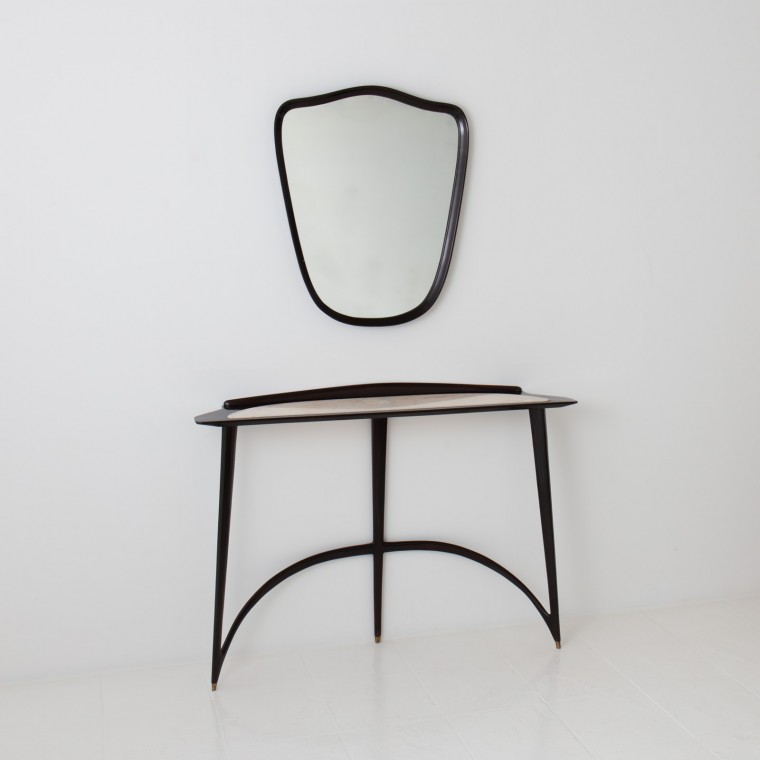 Console & Mirror by Carlo Enrico Rava