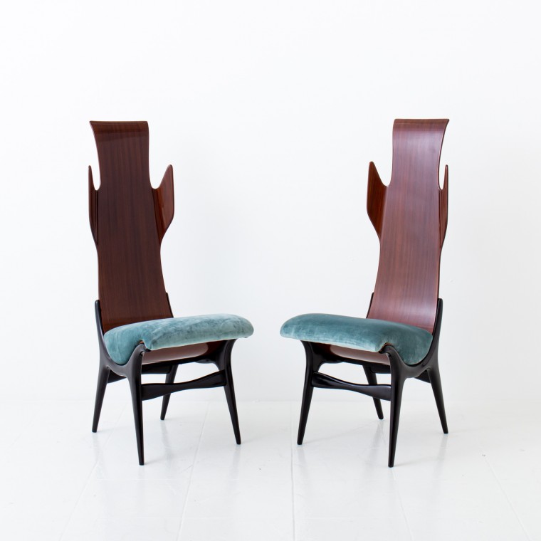'Flame' Chairs by Dante Latorre