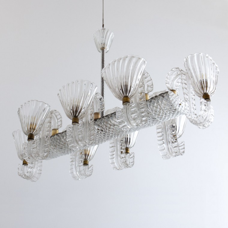 Eight-Arm Chandelier by Ercole Barovier