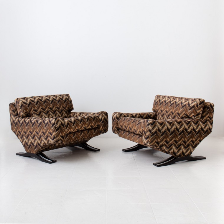 Lounge Chairs by Franz Sartori