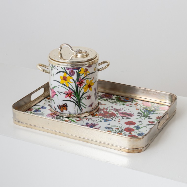 Tray & Ice Bucket by Gucci
