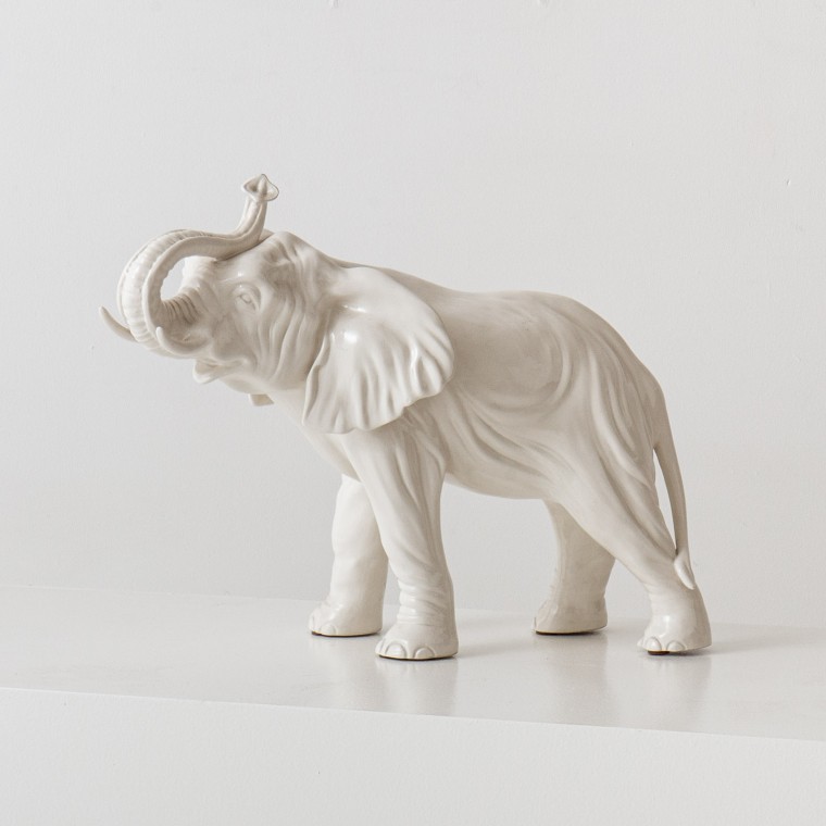 Italian Porcelain Elephant