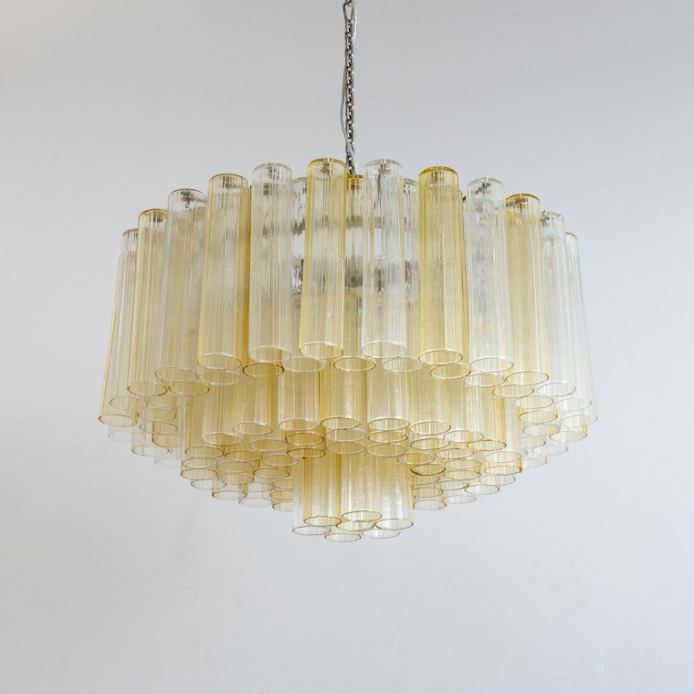 Monumental Chandelier by Venini (B)