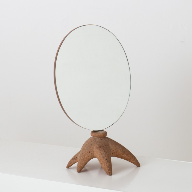 Italian Post-Modern Table Mirror