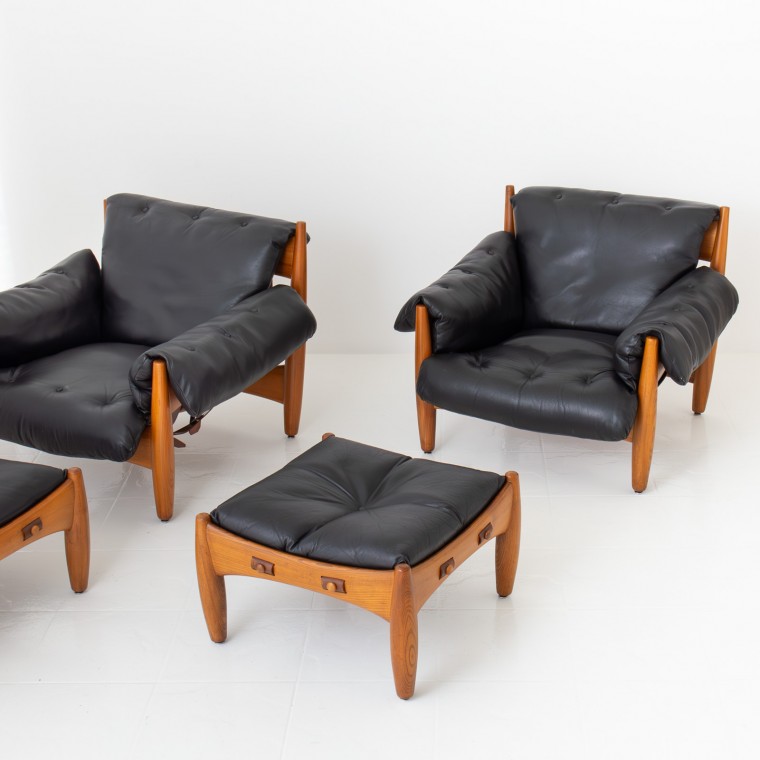 'Sheriff' Lounge Chairs & Footstools