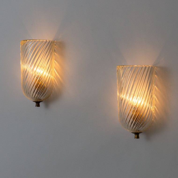 Sconces by Seguso