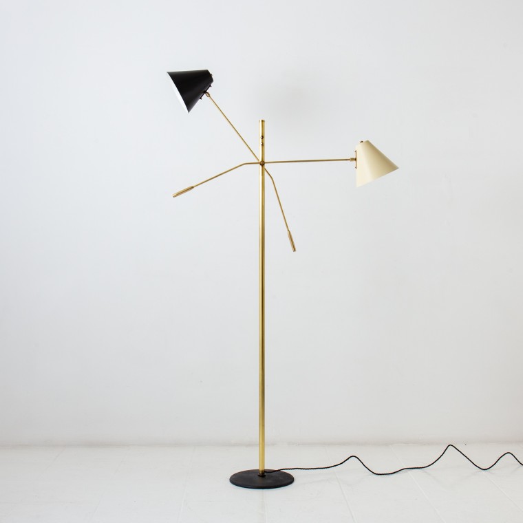 Two-Arm Floor Lamp by Stilux